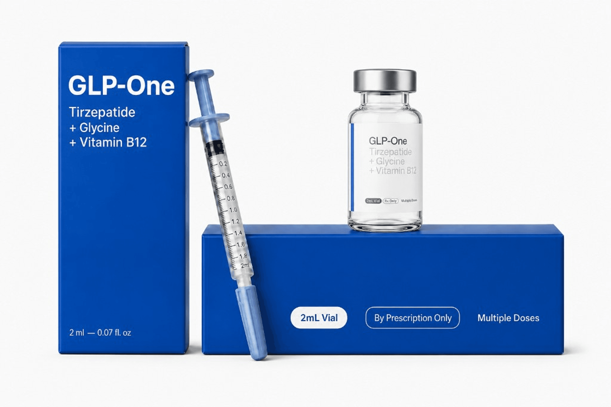 GLP-One product — tirzepatide protocol supplies