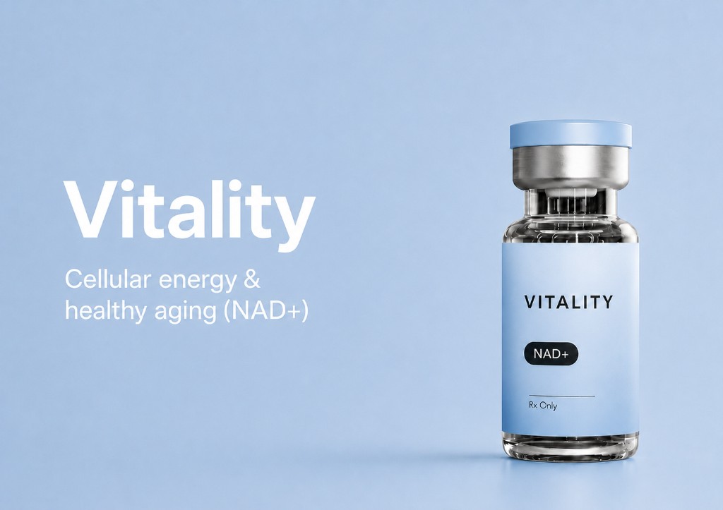 Vitality — cellular energy and healthy aging with NAD+